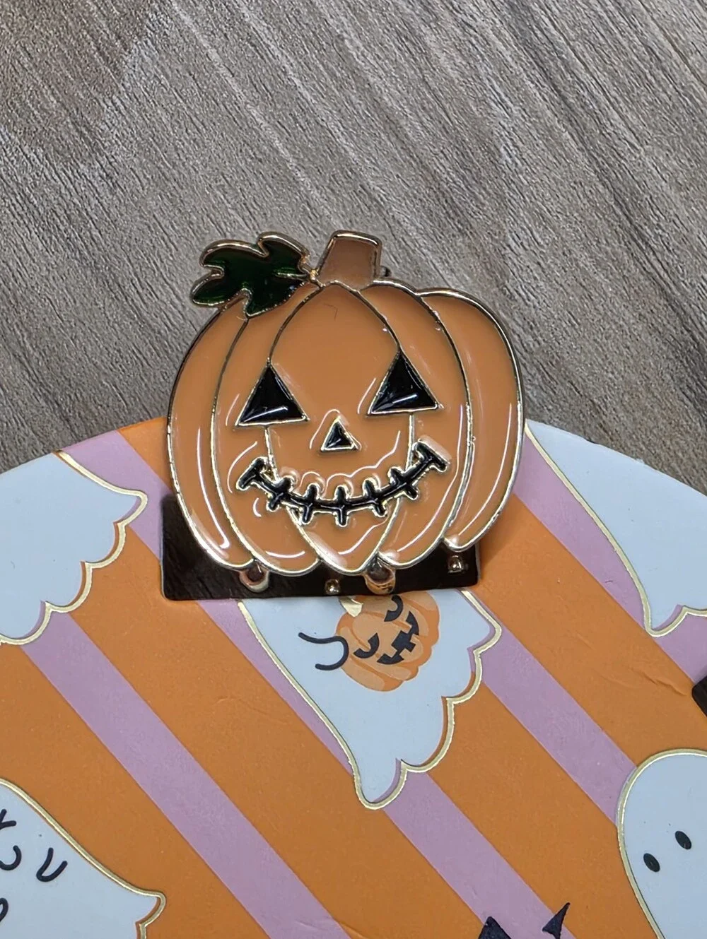 🔹️NWT Halloween Rhinestone Miniature Metal Claw Hair Clips Set of 6